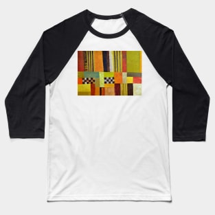 Color and Pattern Abstract Baseball T-Shirt